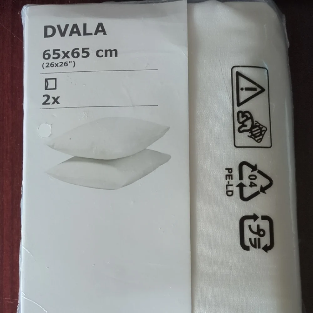 Ikea White Pillowcases Set Of 2 (26
